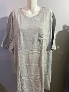 Tommy Hilfiger Men's Tee Shirt  Grey 4XL 4X Big & Tall New NWT - Picture 1 of 7