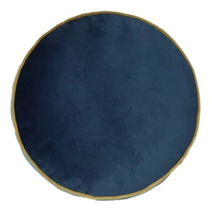 15" Chelsea Tricolor Round Throw Pillow Blue - Edie@Home - Picture 1 of 5