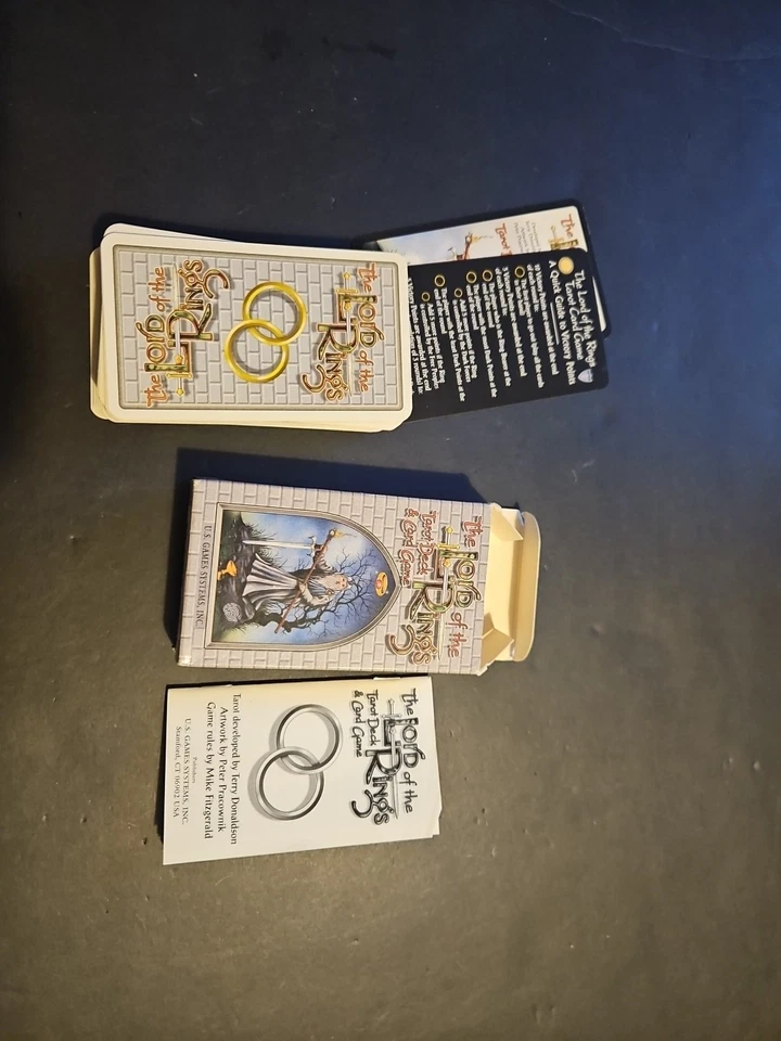 The Lord of the Rings - Tarot Deck & Card Game - 1996 Terry Donaldson - Image 1 of 4