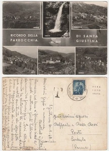 S. GIUSTINA VAL DI LECCA - PARMA - VEDUTINE - VIAGG. 1949 -28680- - Picture 1 of 1