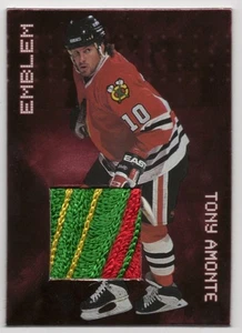 1999 Be A Player Emblem Millennium Tony Amonte #E-22 /20 (3 color) - Picture 1 of 2