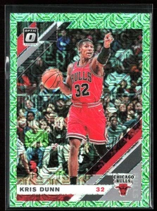 Kris Dunn 2019-20 Donruss Optic Aqua Mojo Prizm #54 Chicago Bulls - Picture 1 of 2