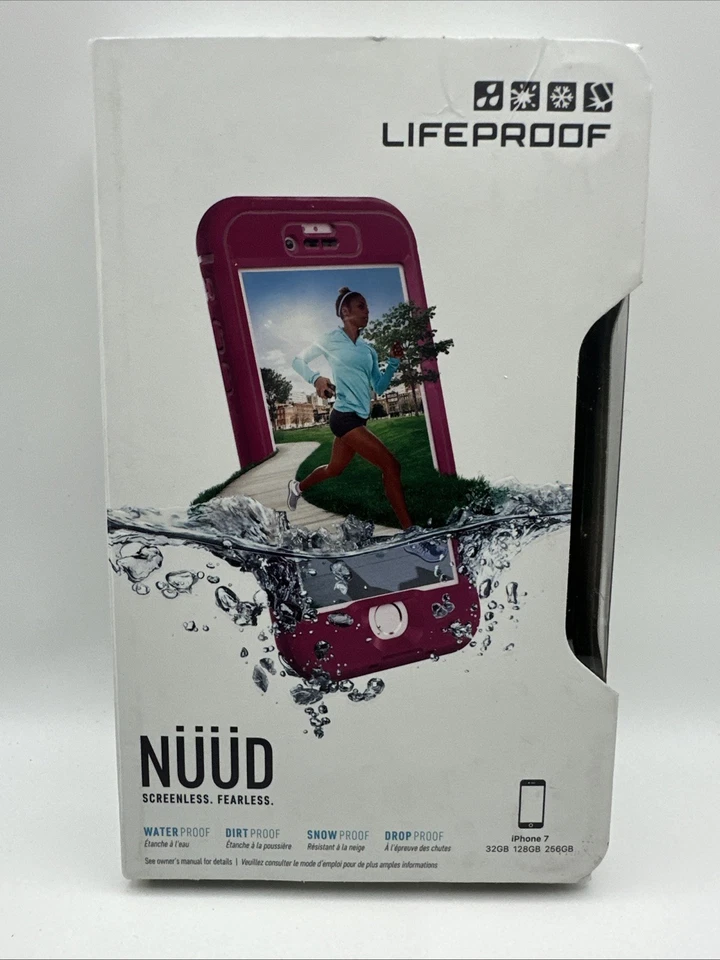 LifeProof NÜÜD Apple iPhone 7 Plum Reef Waterproof Case Screenless – New - Image 1 of 4