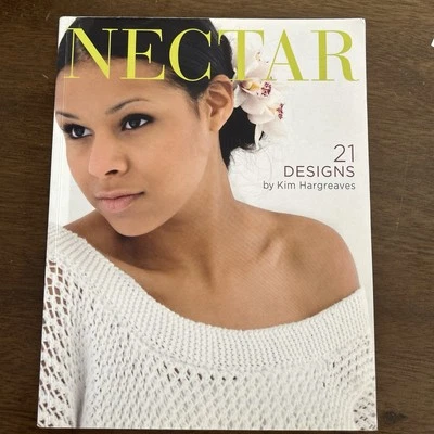 NECTAR by Kim Hargreaves 21 Designs Modern Knitting Pattern Book Sweaters Hats - Image 1 of 4