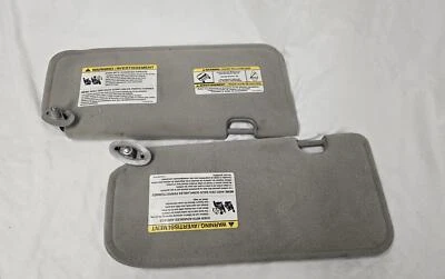2005-2006 Mazda Tribute Interior Overhead LH & RH Sun Visor SET Assembly Foto 1 de 4