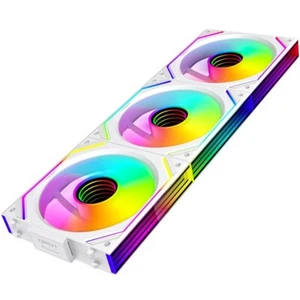 Interstellar V2 Black Fan ARGB PWM Infinite mirror, Aura RGB - Bianco - Afbeelding 1 van 12