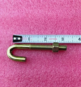 J-SCHRAUBEN 3/8" x 3"; 12er Pack; gelb verzinkt; NEU; Leitergestell kompatibel - Bild 1 von 6