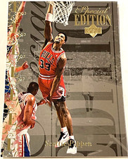 1995-96 Upper Deck Special Edition Basketball GOLD SCOTTIE PIPPEN #SE-11 HOF