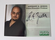 Strictly Ink CSI Vegas Series 3 Anthony E. Zuiker Autograph Card CSIV3-A11 