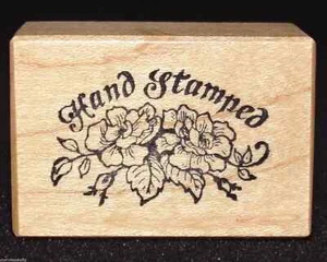 PSX Hand Stamped Single Rubber Stamp USA Small Model B - 1136 Clean Free Ship - Picture 1 of 5