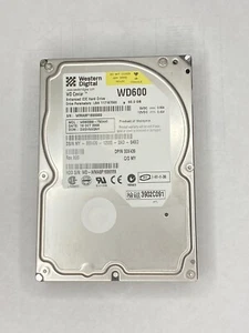 Western Digital Caviar WD600 60 GB Internal IDE 3.5" Hard Drive WD600BB-75CAA0 - Picture 1 of 5
