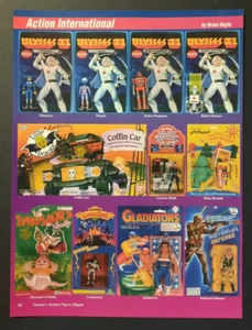 31/Pequeño Drácula 1993 figuras juguetes ~ página de vista previa de revista/anuncio impreso - Imagen 1 de 1