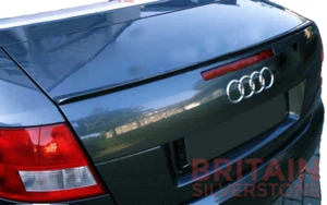 ALERÓN LABIO MALETERO SALÓN AUDI A4 B6 2001-2006 NEGRO BRILLANTE PINTADO VENDEDOR DEL REINO UNIDO - Imagen 1 de 5