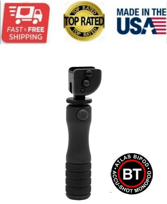 NOVO MONOPÉ TRILHO DE PRECISÃO B&T ACCU-SHOT ALCANCE ESTENDIDO COM BOTÃO RÁPIDO BT31-QK - Imagem 1 de 1