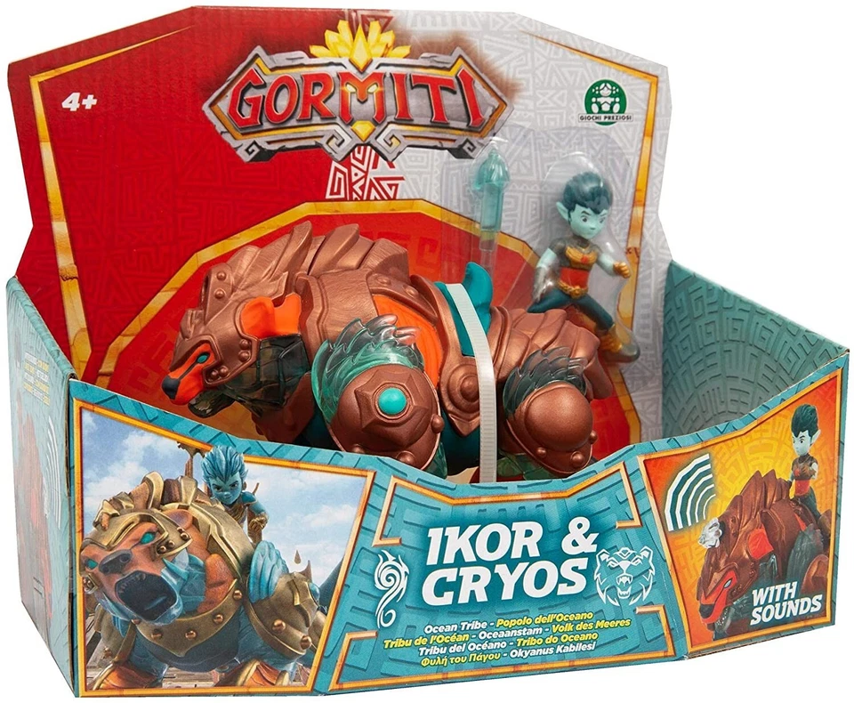 GIOCHI PREZIOSI GORMITI HYPERBEAST IKOR E CRYOS GRA04000