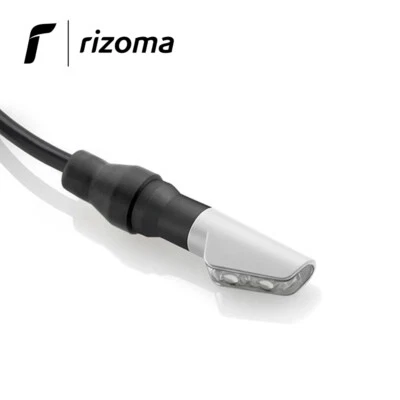 FRECCIA SINGOLA [RIZOMA] ''LEGGERA S'' LED UNIVERSALE OMOLOG. / ARGENTO - FR125A - Immagine 1 di 4