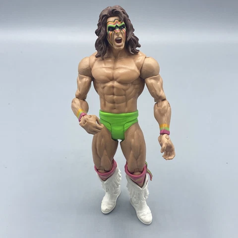 WWE USED The Ultimate Warrior Mattel Basic Wrestling Action Figure Series 29 Cover