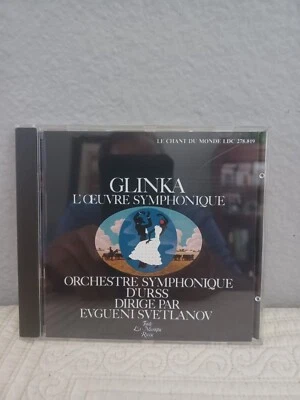 Mikhail Ivanovich Glinka / Glinka L'Oeuvre Symphonique / CD / Symphonic Music Foto 1 de 4