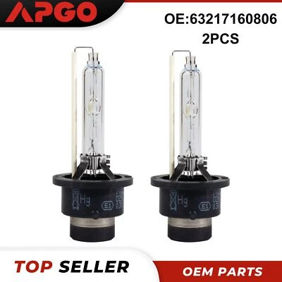 New 2PCS New fits D2S 6000K 85122 66240 66040 HID Xenon Headlight Bulbs Set 35W - Image 1 of 4