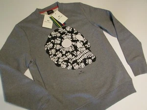 NWT Paul Smith T shirt long sleeve / Small / Gray / 100% Organic Cotton - Picture 1 of 12