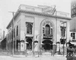 Teatro Dumonts Juglares Antiguo 8x10 Reimpresión De Foto Antigua - Imagen 1 de 1