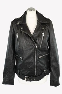 Gipsy Damen Jacke Gr. 40 Schwarz Jacke Biker Lederjacke - Bild 1 von 4