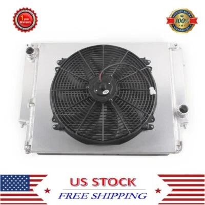 For 1988-1991 BMW E30 3-Series 325i 325is 323i MT 2Row Radiator+Shroud+16''Fan Foto 1 de 4