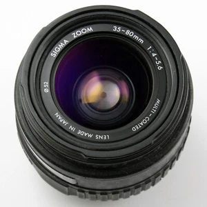 Sigma AF 35-80mm f/4-5.6 Zoom Lens Nikon AF Mount - Picture 1 of 3