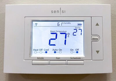 Emerson Sensi ST55 Thermostat smart home for air conditioning and heating - Image 1 of 2