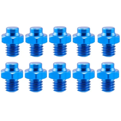 Aluminum Alloy MTB Mountain Bike M4 Stud Pin Nail Foot Screws Cycling Pedals - Image 1 of 4