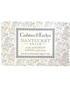 Crabtree & Evelyn Nantucket Briar dreifach gemahlene Seife 7 Unzen Bar - Bild 1 von 1