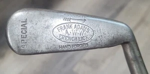 Antique Vintage 1915 Frank Adams French Lick Hickory Wood Shaft Golf Club Jigger - Picture 1 of 10