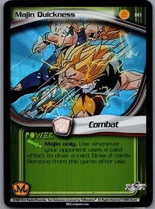 1x DBZ CCG MAJIN QUICKNESS 110 HOLO FOIL RARE BABIDI SAGA DRAGON BALL Z - Picture 1 of 1