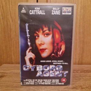 Cyborg Agent Kim Cattrall sci Fi rca Box ex Rental big Box vhs - Picture 1 of 8
