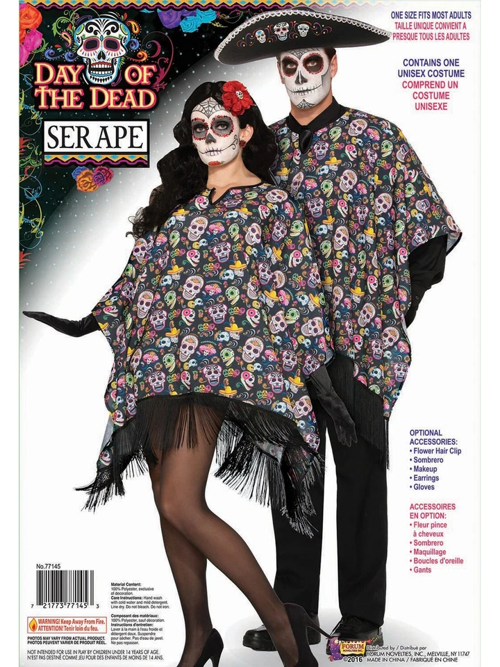 Day Of The Dead - Serape Costume - Image 1 of 1