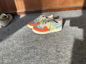 Knitted Nike Air Force 1 Boys Shoes Size 3 - Picture 1 of 3