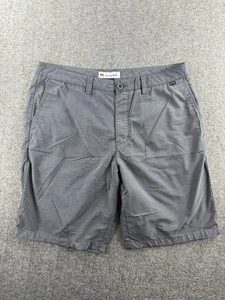 Travis Matthew pantaloncino uomo 36 grigio piatto davanti elasticizzato performance golf 10" cucitura interna - Foto 1 di 10