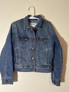 Old Navy Girls Denim Jacket - Size Small 6/7 - Picture 1 of 8