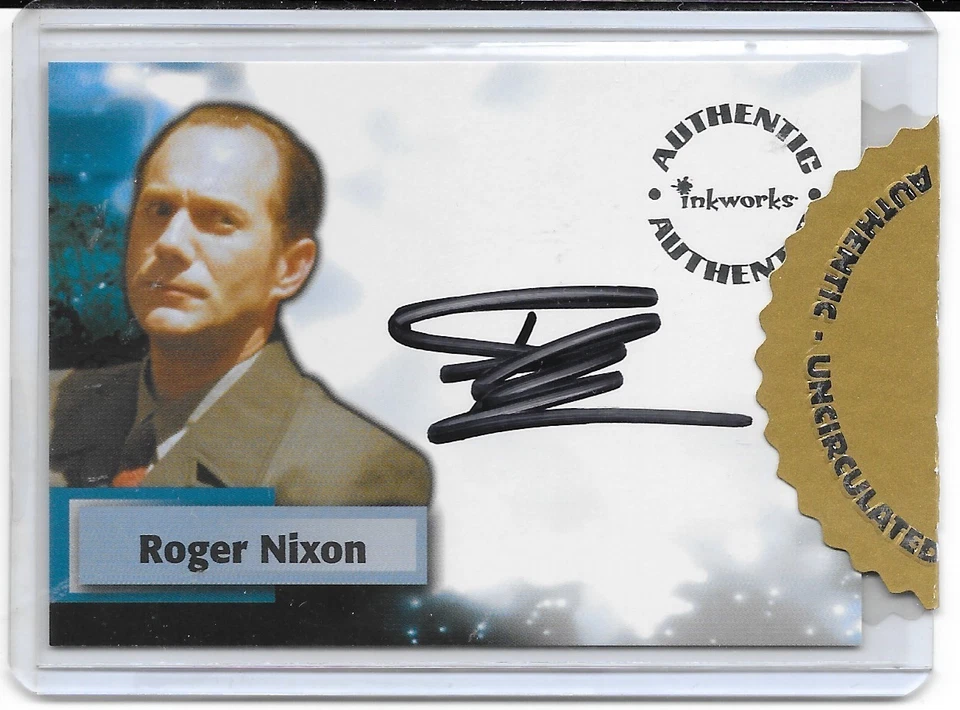 Inkworks Smallville 2003 temporada 2 Roger Nixon Tom O'Brien automático A10 SP sellado Foto 1 de 1