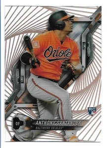 Anthony Santander 2018 Topps High Tek Pattern 4 Galactic Wave #HT-ASA Orioles RC - Picture 1 of 2