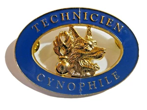 BREVET GENDARMERIE NATIONALE TECHNICIEN CYNOPHILE (CHIEN ECHELON OR)  Y. DELSART - Picture 1 of 2