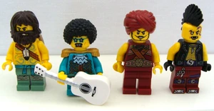 Lego Ninjago Tournament Of Elements Minifigure Lot Of 4 Inc. Eyezor Bolobo Jacob - Picture 1 of 9