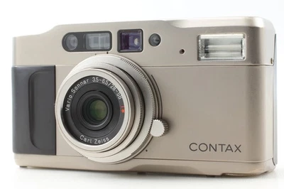 [Exc+5] Contax TVS 35mm Point & Shoot Film Camera From JAPAN - Image 1 of 4