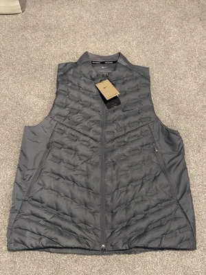 Nike Therma-FIT ADV Repel Aeroloft Gilet Size L (Grey) - Image 1 of 4