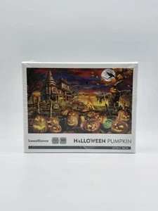 Jigsaw Puzzle Halloween Pumpkin Sweat Dance 500 Puzzle 52cm ~20.5" X 38cm ~15" - Picture 1 of 5