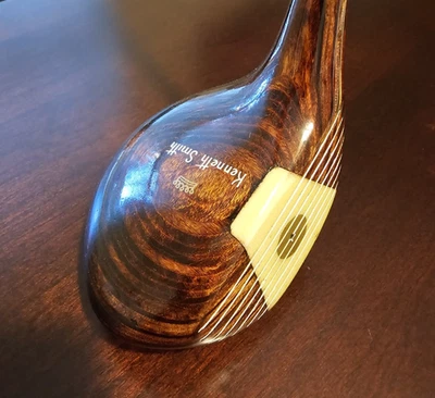 Club de golf Kenneth Smith vintage de madera Foto 1 de 4
