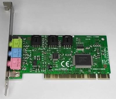 PCI Soundkarte Creative Labs Sound Blaster PCI 128 Compact (CT5808), gebraucht - Bild 1 von 4