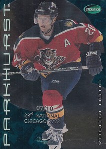 2001-02 Parkhurst Chicago National #237 Valeri Bure /10