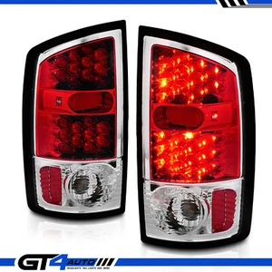 Fit 02-06 Dodge Ram 1500 2500 3500 Red LED Replacement Brake Tail Light L+R Set - Picture 1 of 8