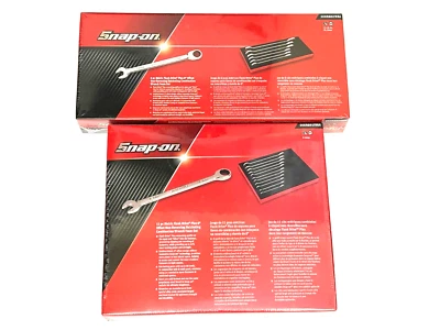 Snap On Tools NEW 17pc Metric 0° Offset Non-Reversing Ratcheting Wrench Foam Set - Image 1 of 4